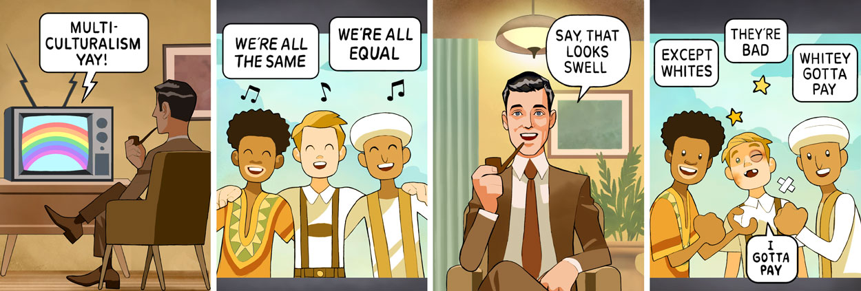 Sean Last on Anti-White Liberal Bias